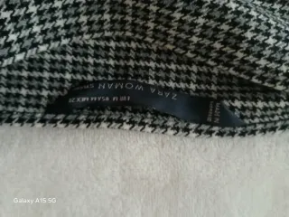 Blusa de cuadros con botones