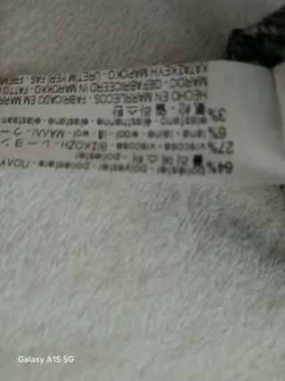 Blusa de cuadros con botones