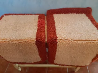 2 Alfombras de lana nuevas