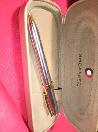 Bolígrafo Sheaffer USA Acero y Oro