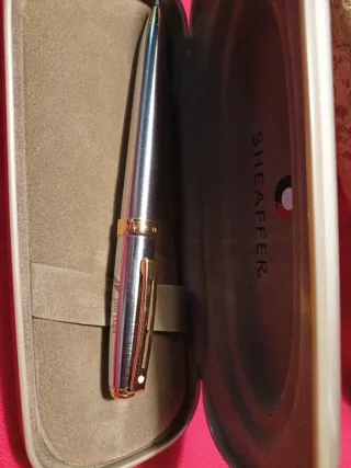 Bolígrafo Sheaffer USA Acero y Oro