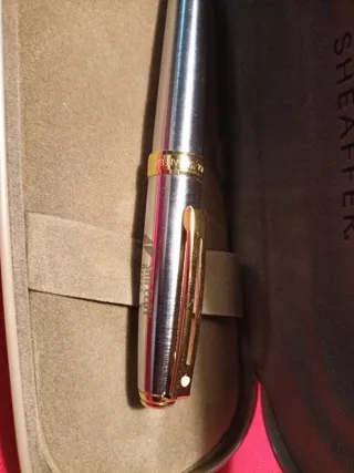 Bolígrafo Sheaffer USA Acero y Oro
