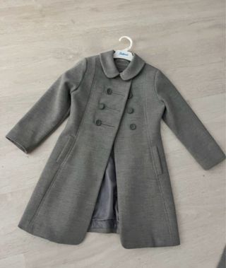 Abrigo niña gris