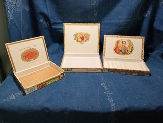 Scatole Legno Sigari Cubani Habanos