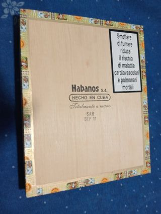 Scatole Legno Sigari Cubani Habanos