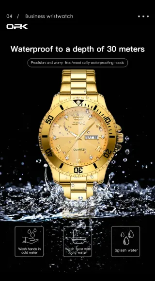 Orologio OPK Oro da Uomo