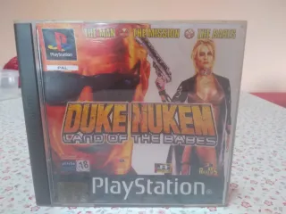 Duke Nukem Land of the Babes PS1 PAL