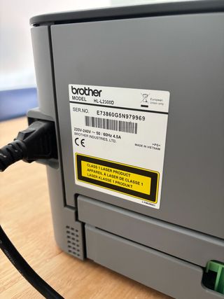 Impresora Brother HL-L2300D Láser Monocromo