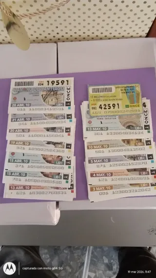 Lotería ONCE Camino de Santiago 37 + 15