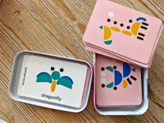 Puzzle di Forme Montessori Tangram