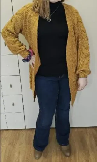 Jersey negro punto fino