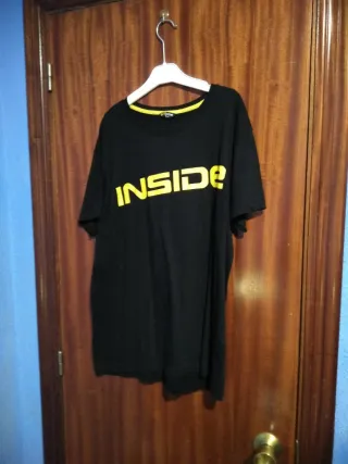 Camiseta INSIDE negra talla M