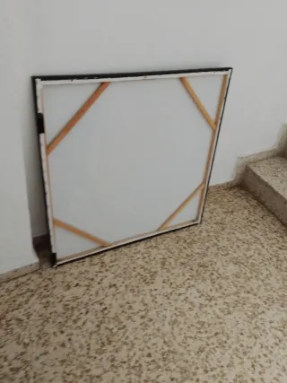 Cuadro Lienzo Tigre Naranja y Negro