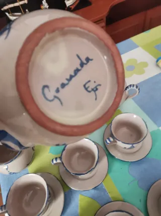 Juego de té y café de cerámica