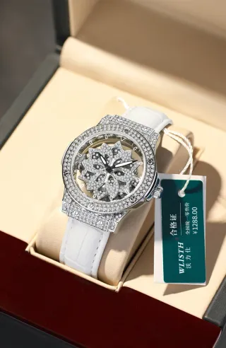 Reloj WLISTH Mujer Blanco y Plateado
