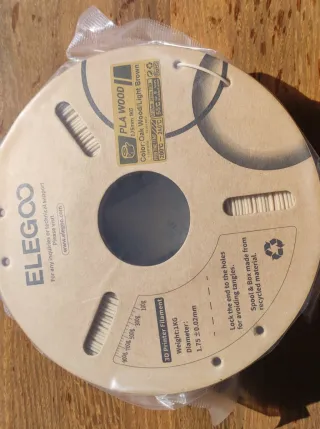 Filamento PLA WOOD Elegoo 1.75mm