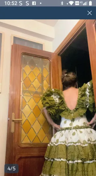 Traje Flamenca Vintage Lunares