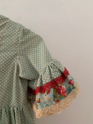 Traje Gitana Niña 4-6 años + Mantoncillo