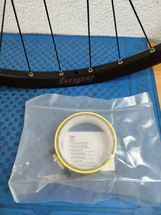 Rueda Delantera Hope 27.5 Naranja