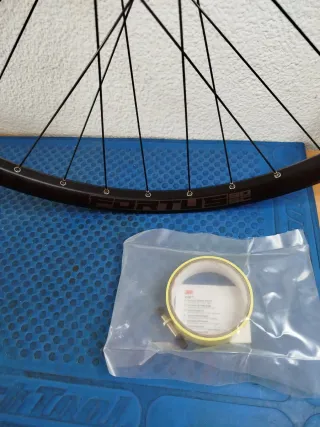 Rueda Delantera Hope 27.5 Naranja