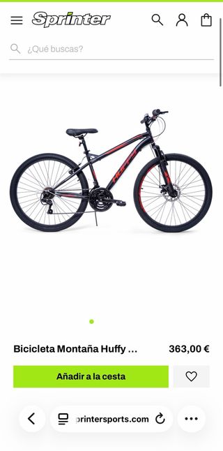 Bicicleta Montaña Huffy Extent 27.5