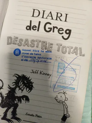 Diari del Greg 14. Desastre total