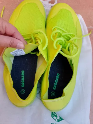Zapatillas Saguaro Hombre Talla 42 color fosforito