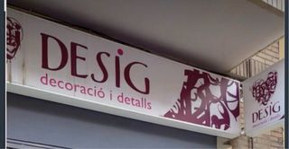 Cartel luminoso para negocio