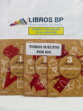 TOMOS O TRIMESTRES SUELTOS 1,2,3 PRIMARIA OP.MUNDO