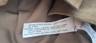 Chaqueta efecto ante Lefties