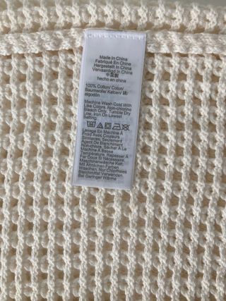 Top Crochet J.Crew Beige