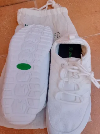 Zapatillas Saguaro Unisex Talla 39 Blancas