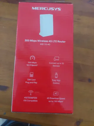 Router 4G LTE MERCUSYS MB110-4G