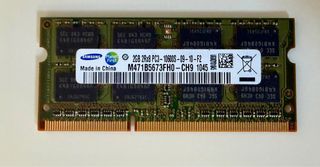 Samsung 2GB DDR3 SODIMM PC3-10600S