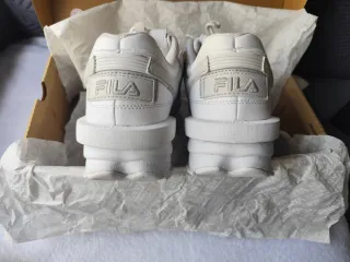 Fila Disruptor II Premium Blancas Talla 41.5