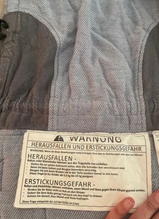 Mochila portabebés Fidella