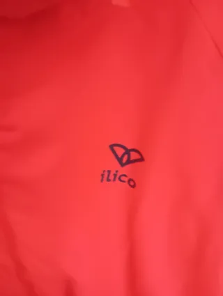 Cortavientos Ilico Sprinter color coral, forrado