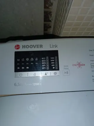 Lavadora Hoover Link Carga Superior