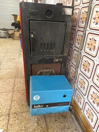 Caldera Gasoil/Leña Roca