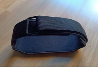 Cinturón Levantamiento Pesas 14cm Negro