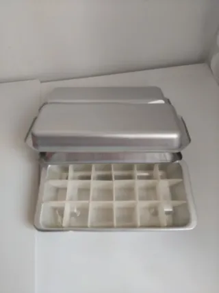 Cubiteras Aluminio Vintage x4 24x11.5 25.5x10.5