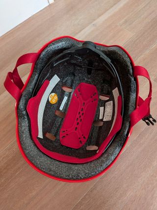 Casco Rojo Bicicleta Niños 55-59 cm