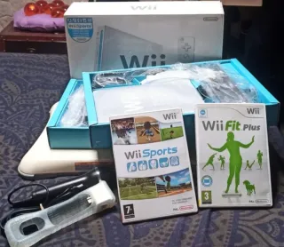 Consola Nintendo Wii Blanca Completa
