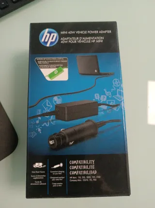 Adaptador Coche HP 40W Mini