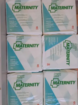 Compresas Maternity Postparto INDAS (25u)