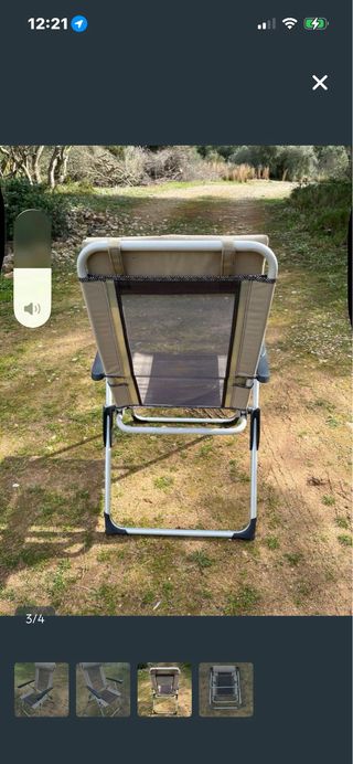 Silla Quechua reclinable plegable