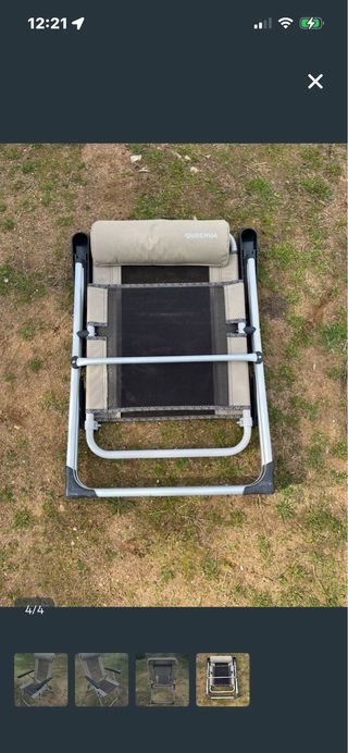 Silla Quechua reclinable plegable