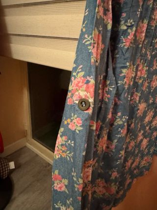 Blusa An'gel vaquera floral