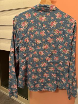 Blusa An'gel vaquera floral