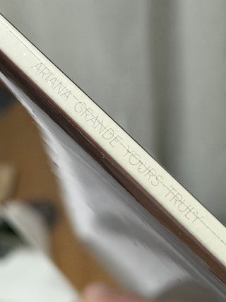 Ariana Grande Yours Truly Vinilo Blanco Jaspeado